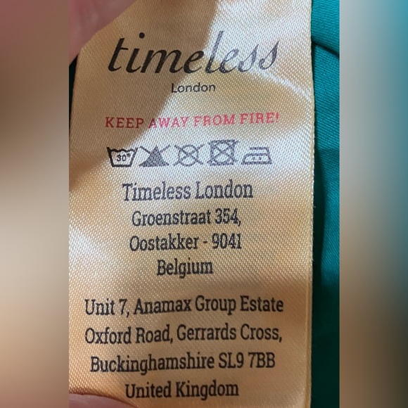 Timeless London Green Embroidered Kate Dress - Picture 6 of 14